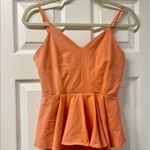 Spaghetti straps blouse